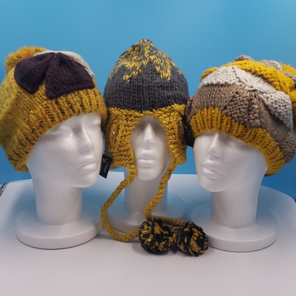 Beanies - all 3!